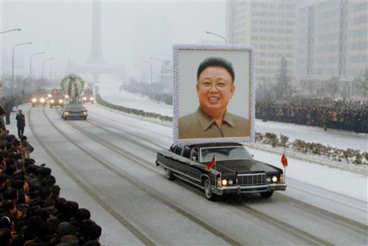 Funeral procession of Kim Jong Il
