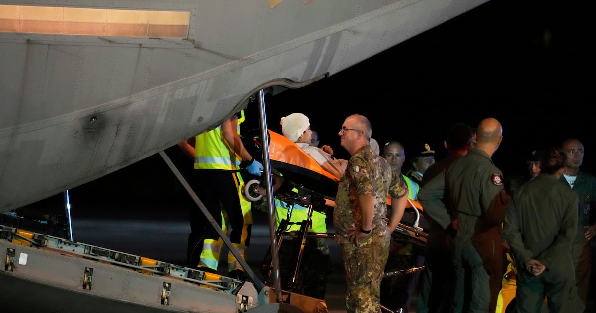 Gazan woman evacuated to Italy in a 'state of severe physical deterioration' dies in...