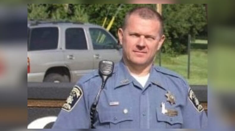 Officer Eric Ney of the Clearcreek Township Police Department