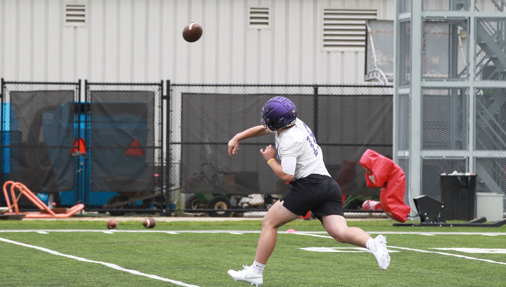 Ohio State Football 7 on 7 Mechanicsburg QB Conley Bogard