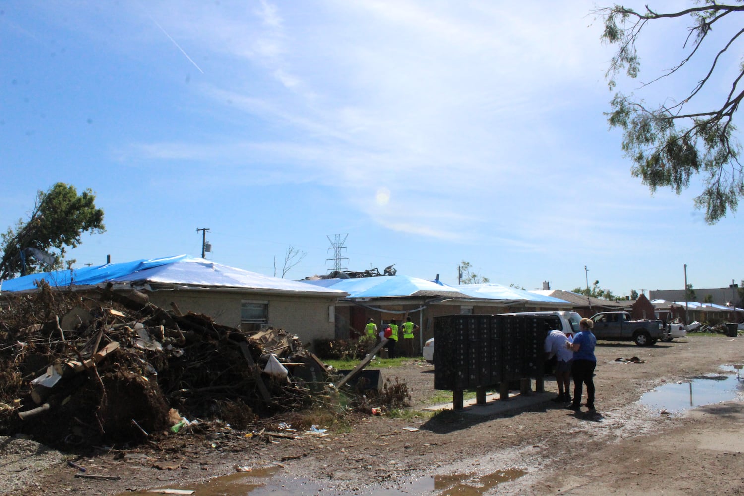 PHOTOS: Troy Street in Dayton two weeks after the Memorial Day tornadoes
