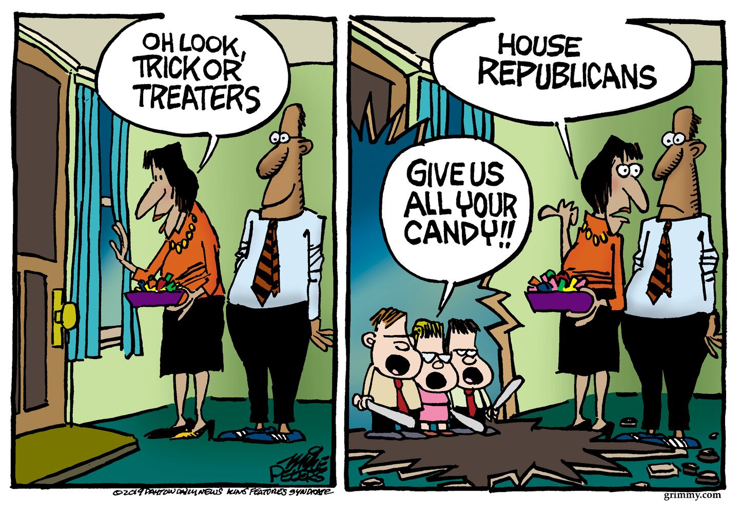 2019: The best of Pulitzer Prize winner Mike Peters political cartoons