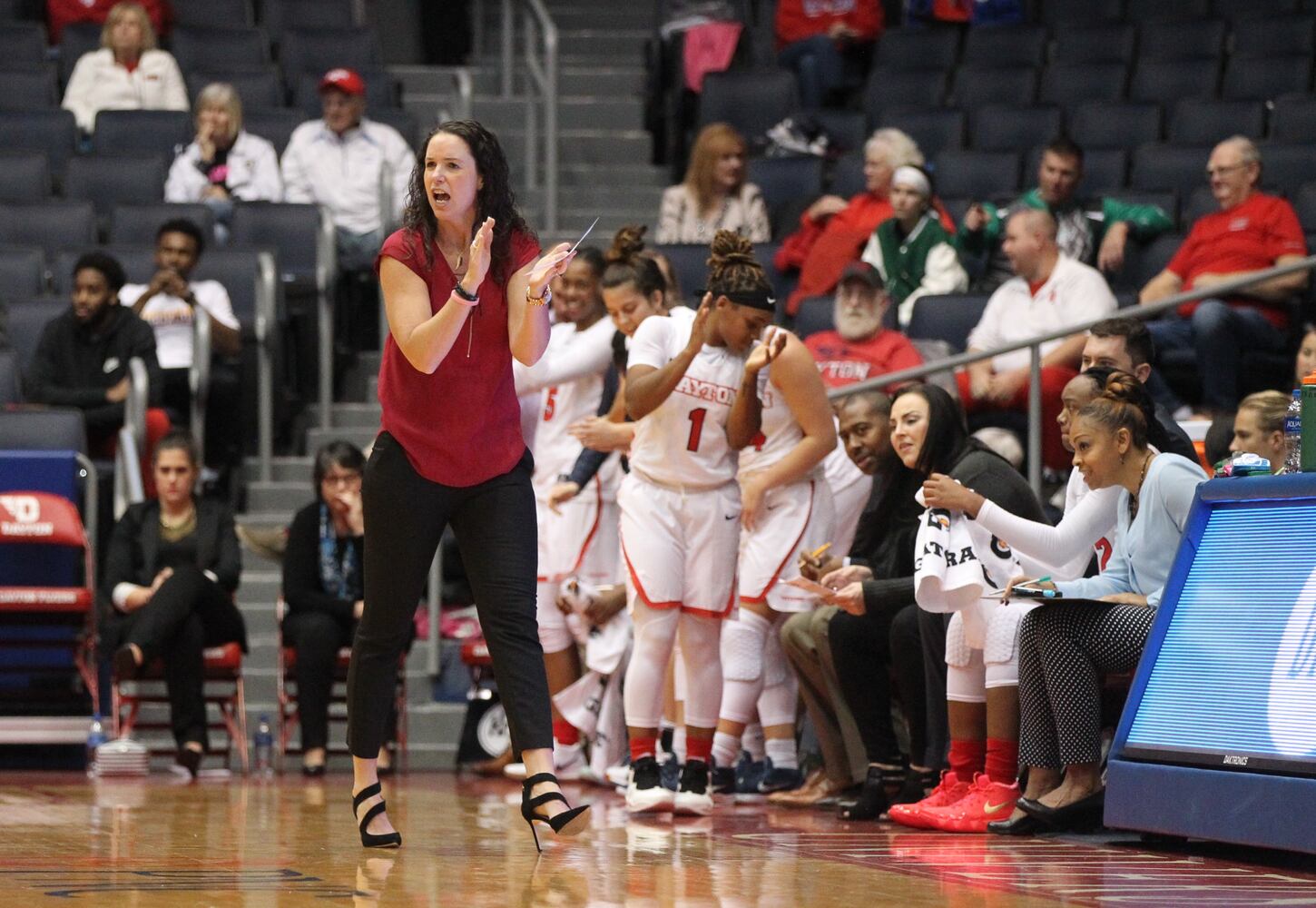 Photos: Dayton women's basketball beats Indianapolis in exhibition