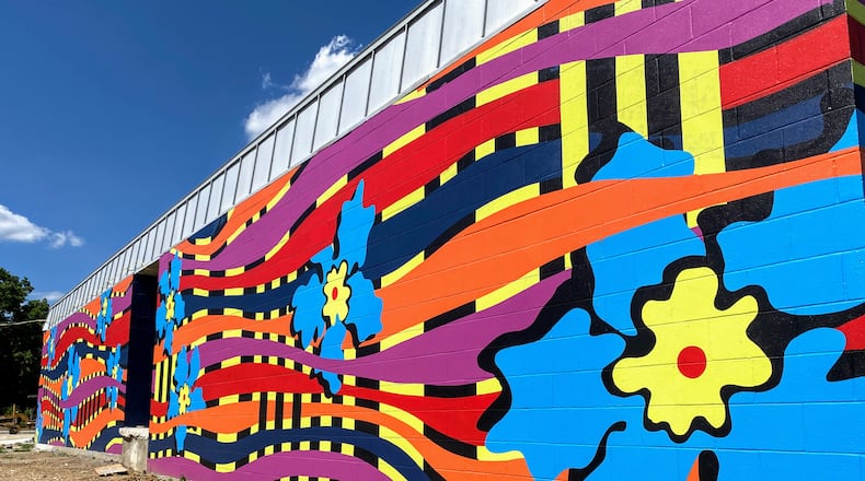 Rosewood Arts Centre’s community mural was completed in 2022 and the last phase of a $5 million renovation is targeted to be done this year. FILE