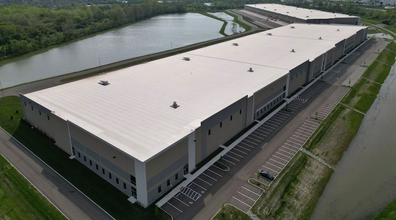 Two Butler County companies will collectively create more than 100 new jobs over the next few years after receiving job creation tax help from the state. LetsGetChecked will be located at Fairfield Trade Center on Firebird Drive (pictured) and is nearing the end of construction. The company plans to create 74 new jobs in the city of Fairfield. Nick Graham/Staff Photo