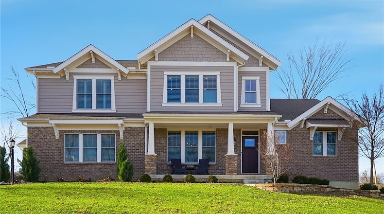 This Craftsman style two story has four bedrooms and an unfinished basement plumbed for a full bathroom. CONTRIBUTED