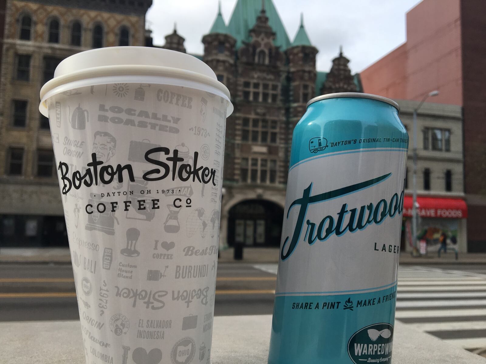 Warped Wing and Boston Stoker are two of the businesses involved in the proposed development plan for the Dayton Arcade. CORNELIUS FROLIK / STAFF