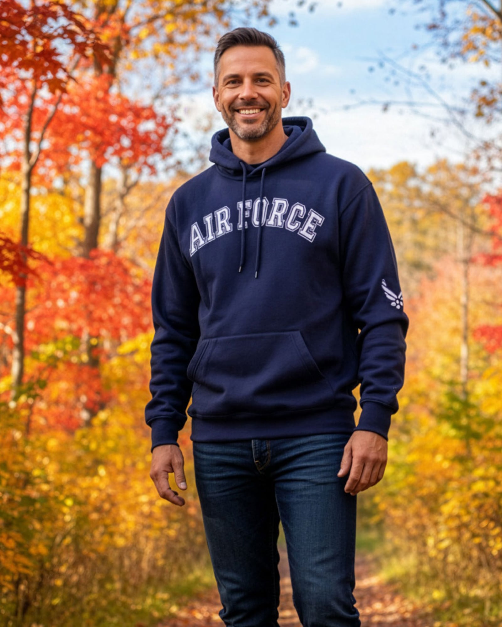 This Air Force hoodie will keep you warm in the wintry months.
CONTRIBUTED