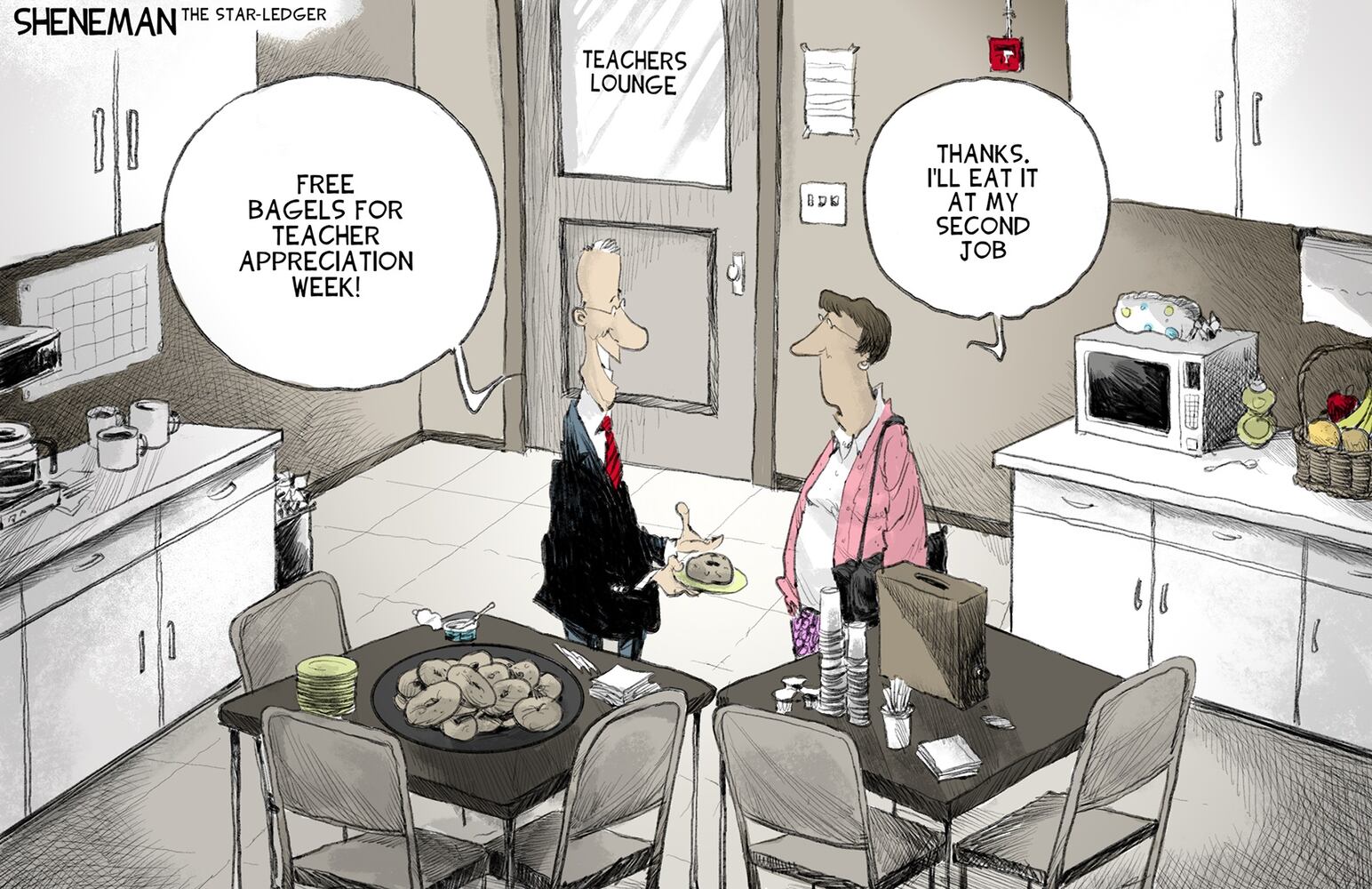 CARTOONS: Drew Sheneman, May 13, 2023