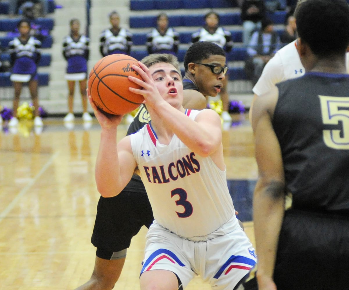 PHOTOS: Thurgood Marshall vs. Clinton-Massie boys basketball