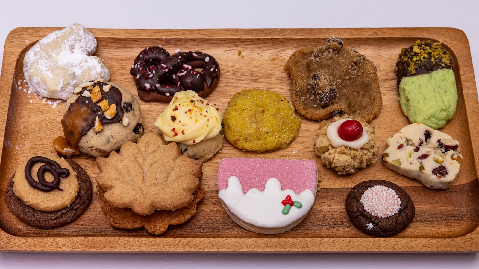 Local bakers submitted 39 batches of cookies to the 2025 Dayton Daily News Holiday Cookie Contest. BRYANT BILLING/STAFF