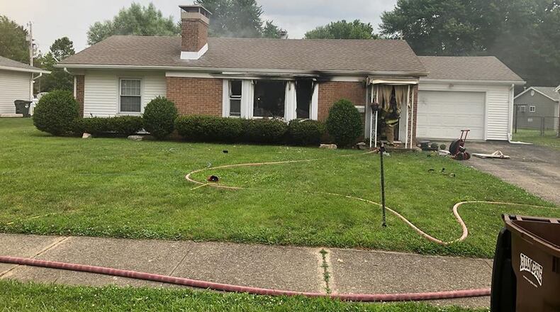 Crews were called to a house fire June 29, 2020, in the 700 block of North Monroe Street in Xenia. XENIA FIRE DIVISION