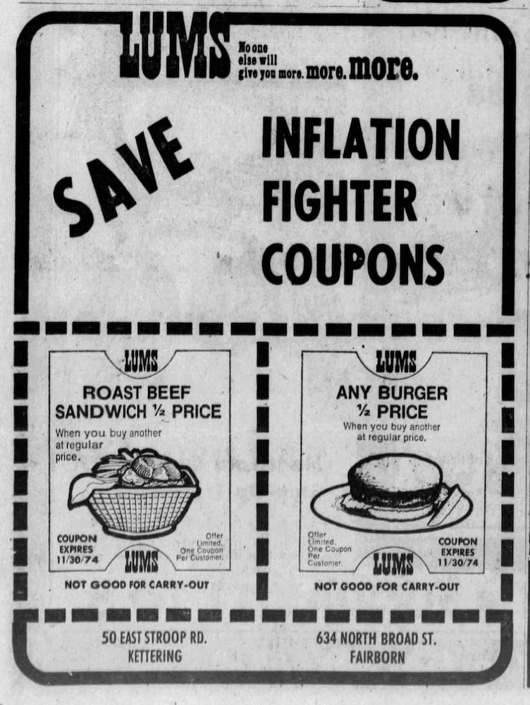 Vintage Restaurant advertising DDN