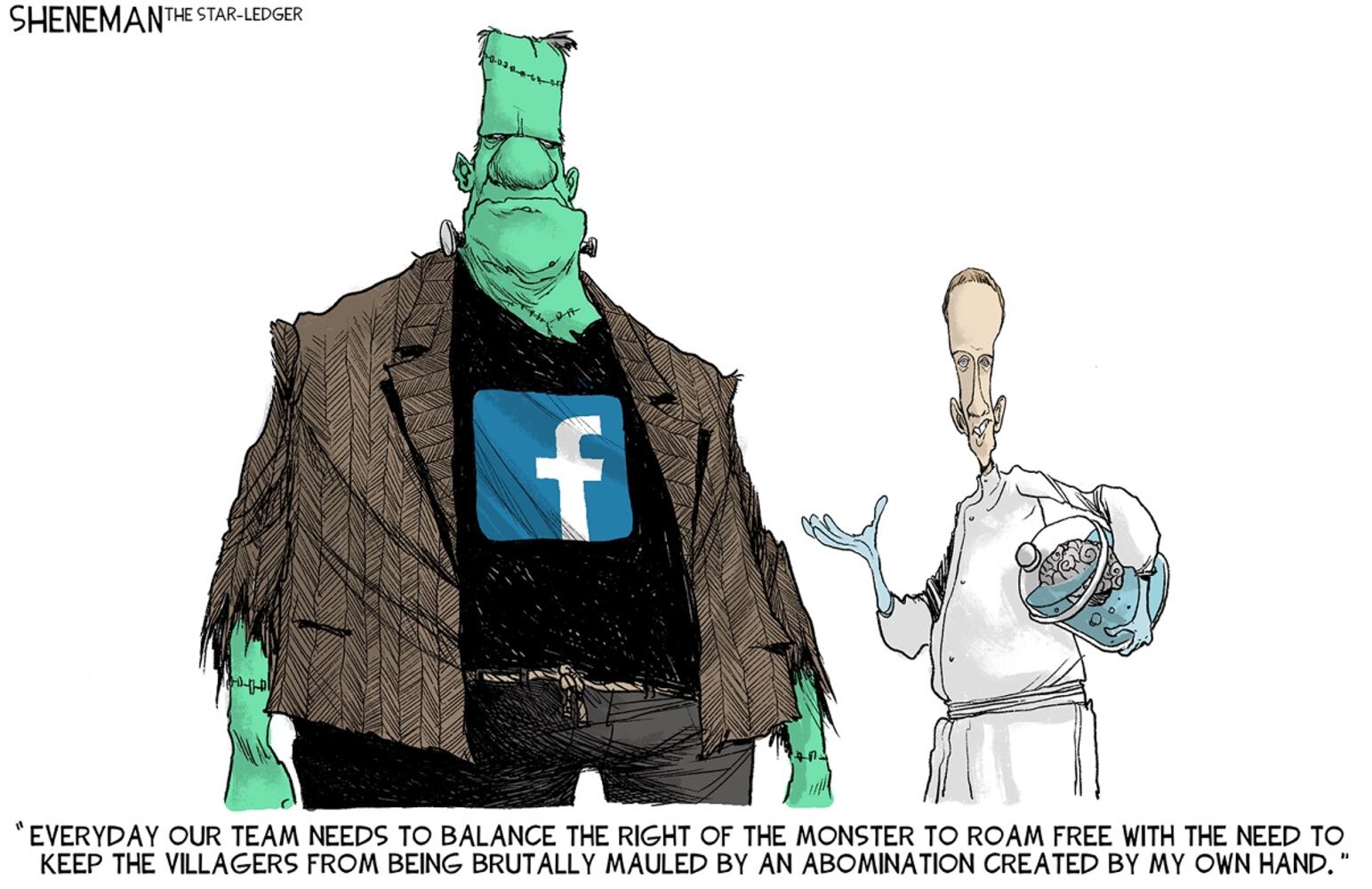 WEEK IN CARTOONS: Facebook, school board meetings and more