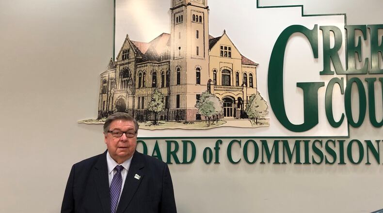 Greene County Commissioner Bob Glaser will retire at the end of 2020. STAFF/BONNIE MEIBERS