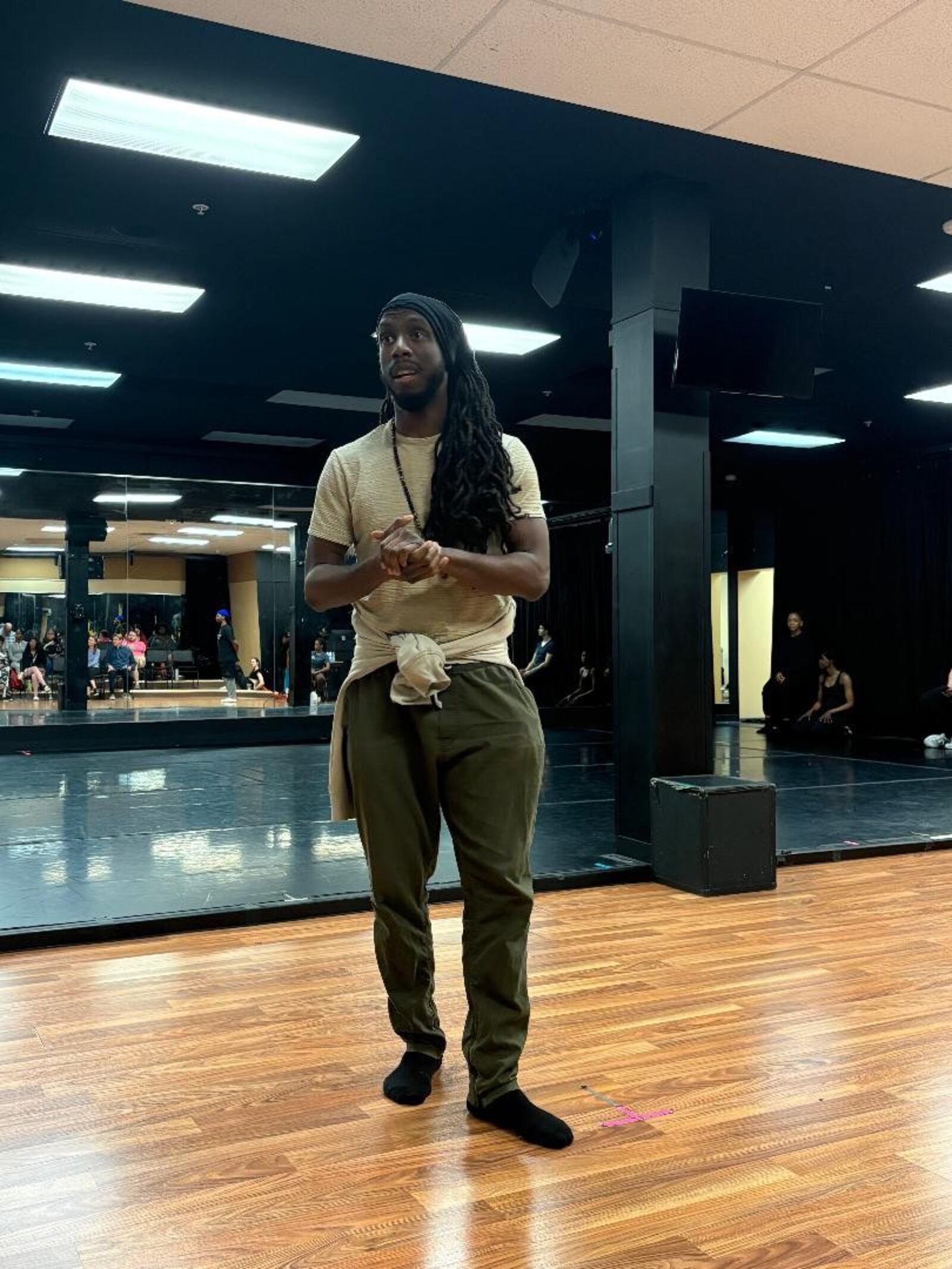 Choreographer Joshua L. Ishmon (pictured) is among the choreographers of Dayton Contemporary Dance Company's production of "Fantastic Forwards." Ishmon has created "Pressed," an exploration of mental health. Photo by Russell Florence Jr.