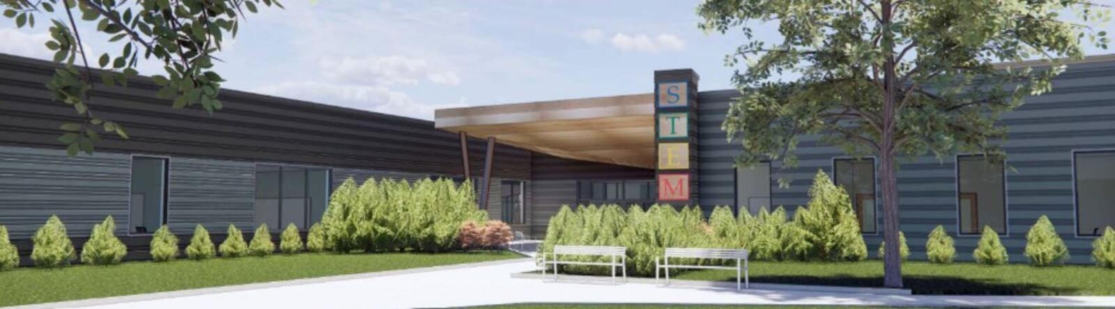 Students who will be in grades K-2 and 4 next school year can apply from Dec. 1 through Feb. 7, 2025, to enroll at the Dayton Regional STEM School’s elementary under construction at 2850 Donation Circle, according to the school’s website. CONTRIBUTED