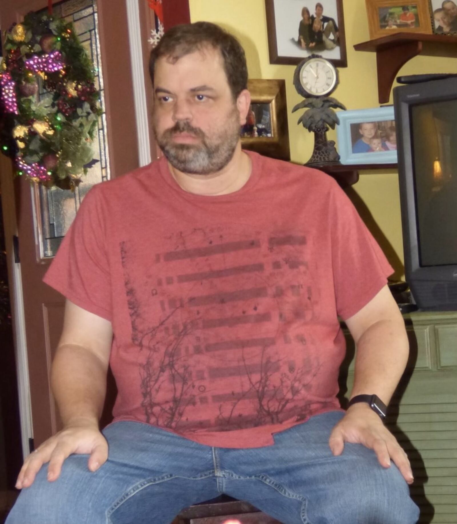 Matevia in 2016 as he was steadily gaining weight. He never stepped on the scale but knew he was gaining. He had no idea how much. SUBMITTED PHOTO