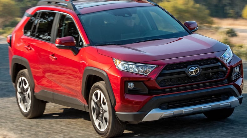 Back for a repeat at the 2019 Dayton Auto Show, the Toyota Drive Center will feature such models as the all-new RAV4. Toyota photo