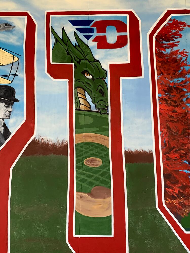 PHOTOS: New mural sends greetings from the Gem City