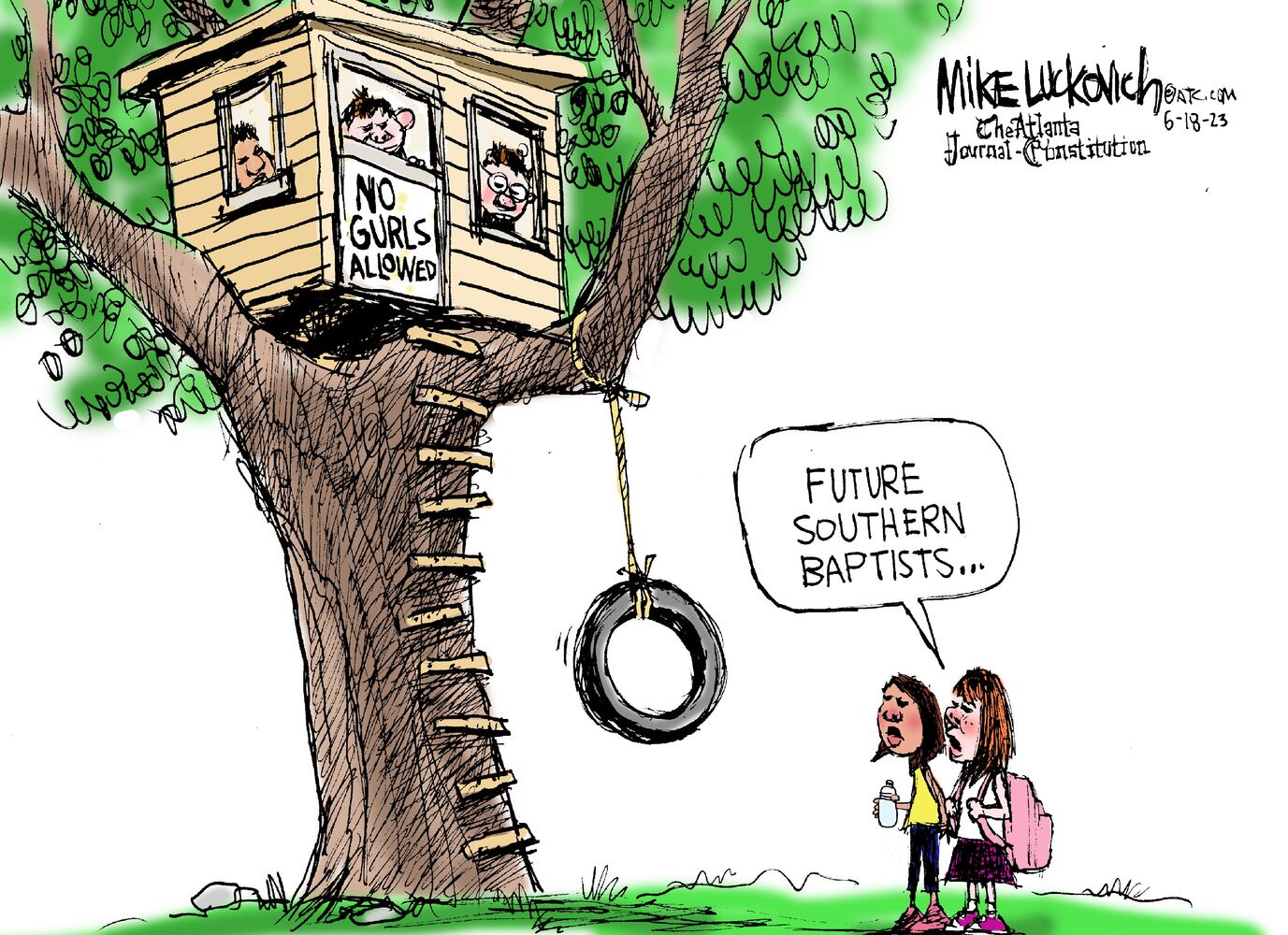 CARTOONS: Mike Luckovich, June 21, 2023