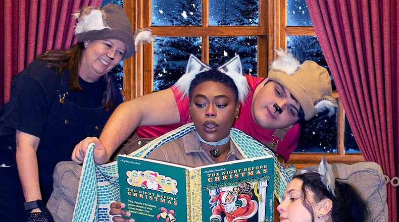 Sinclair Community College presents the children’s holiday musical “Twas” Dec. 19-22 in Blair Hall Theatre. PHOTO BY SCOTTIE JACKSON