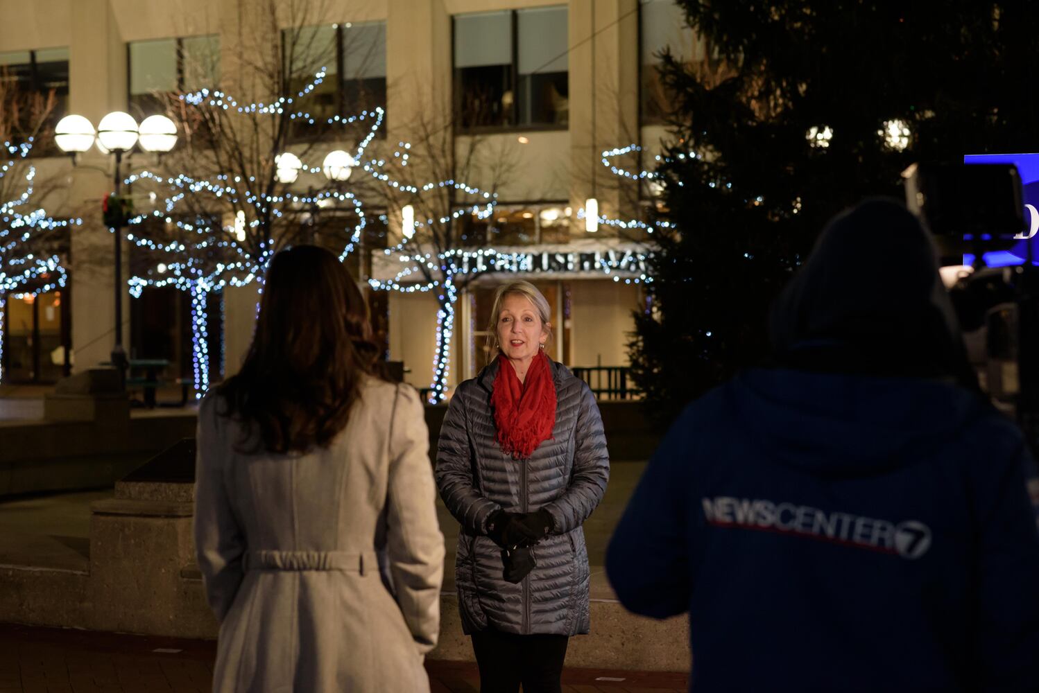 PHOTOS:  A behind the scenes look at filming of Downtown Dayton's Virtual Grande Illumination