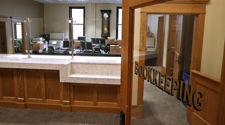 The new Clark County Auditor's office in the A.B. Graham Building. BILL LACKEY/STAFF