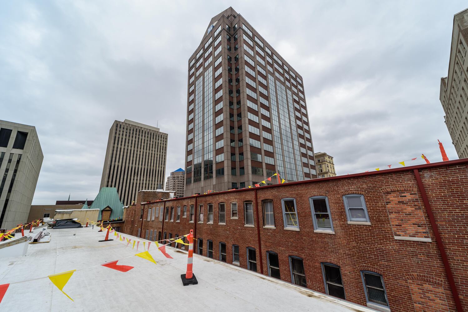 PHOTOS: Construction progresses on Phase 2 of the Dayton Arcade's North Arcade