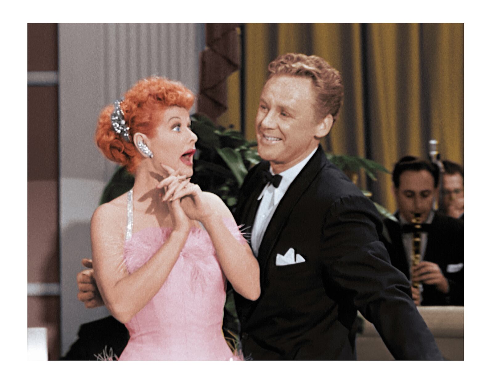 'I Love Lucy' Superstar Special with Van Johnson and Comedian Harpo Marx.