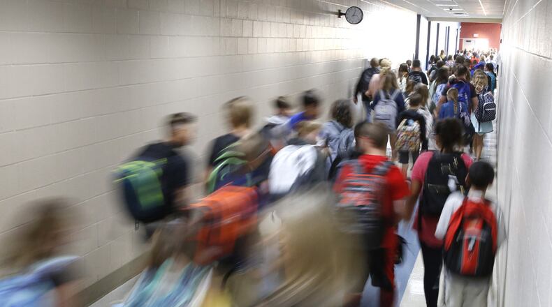 Miamisburg school district, after holding ,multiple meetings the past two months regarding redistricting scenarios, has decided that no elementary programming changes will take place for the upcoming school year. STAFF FILE PHOTO