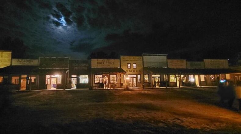 Terror Town is a 19th-century western town, complete with a haunted trail and horror costumes and scenery located approximately 25 miles east of Cincinnati in Williamsburg. CONTRIBUTED