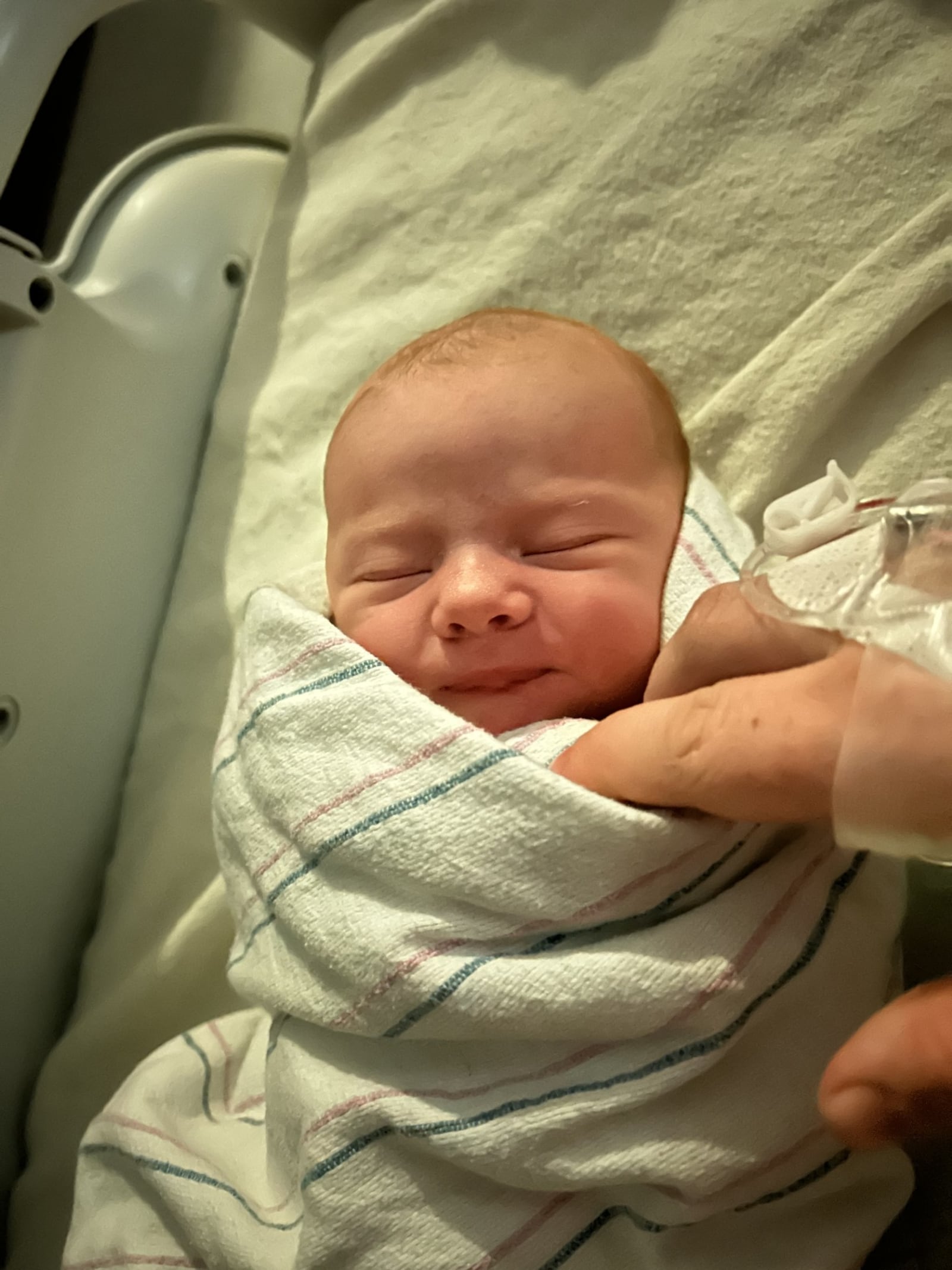 Eliana Curtis weighed 7 pounds 4.2 ounces and was 20.5 inches long when she was born at Mercy Health Springfield at 12:55 a.m. Jan. 1. Photo Provided