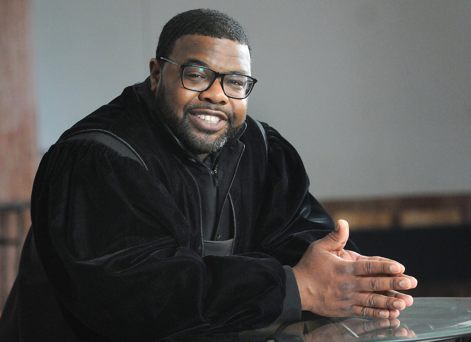 Rev. Joshua Ward, of the Omega Baptist Church. MARSHALL GORBYSTAFF