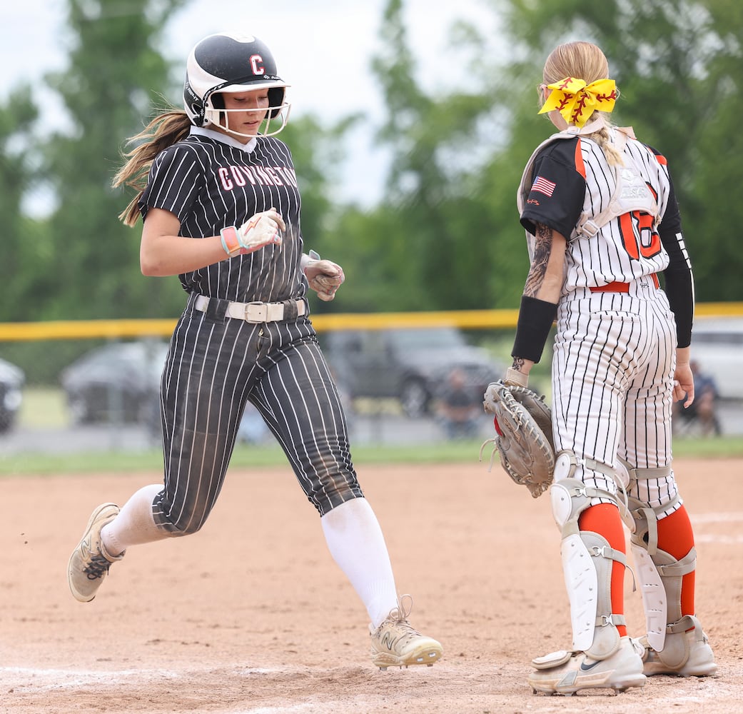 Covington Ansonia softball regional semifinal 052825 DDN