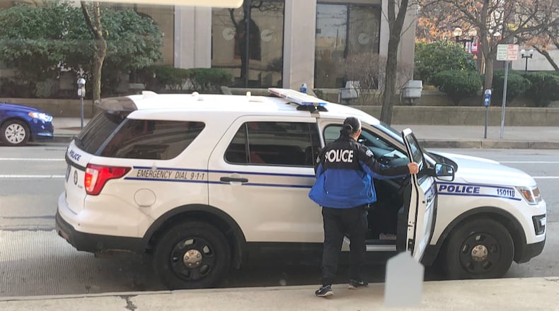 Dayton police cruiser. File photo