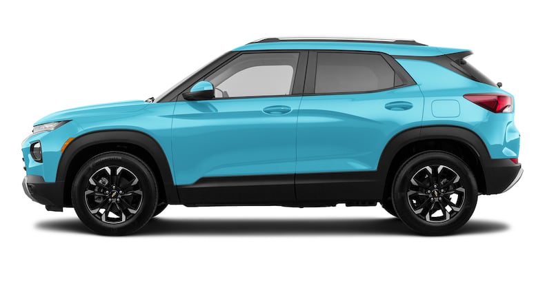 2022 Chevrolet Trailblazer. Metro Creative Services photo.