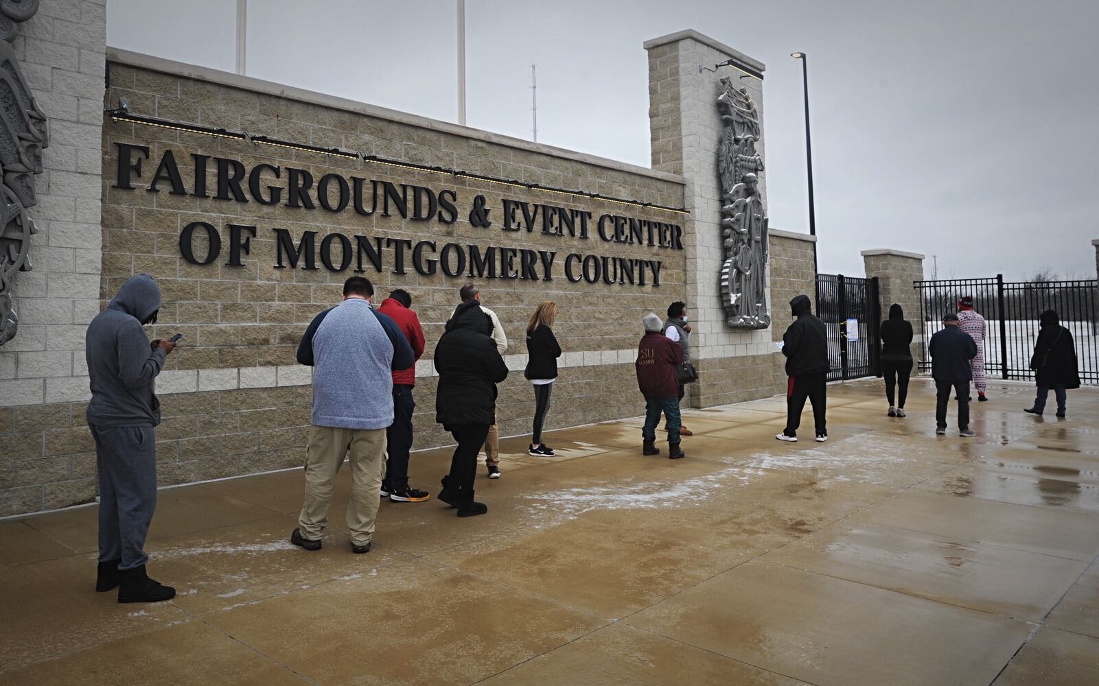 PHOTOS: COVID-19 testing at Montgomery County Fairgrounds