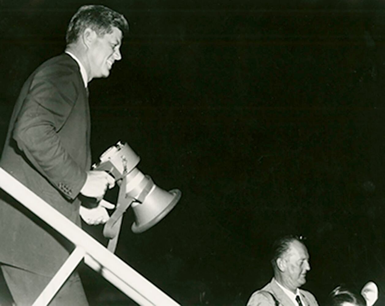 JFK barnstorms the Dayton region