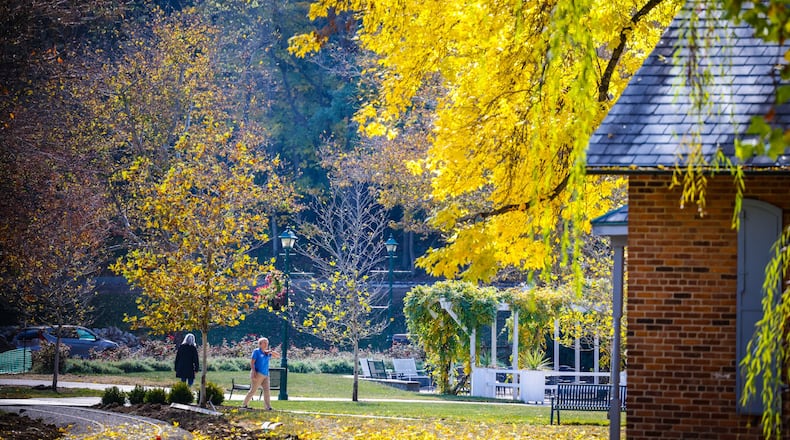 The weather this weekend is expected to be beautiful and perfect for a walk through Carillon Historic Park. JIM NOELKER/STAFF
