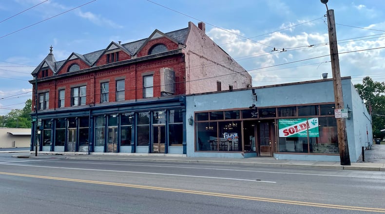 Burgess and Jeanine Gow of 521 LLC purchased the Dietz Block building on Wayne Avenue in Dayton in 2024. NATALIE JONES/STAFF