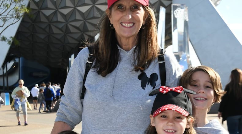 Debbie Sullivan with grandchildren Mac Steidel, Jackson Steidel, Camryn Steidel and Sullivan Steidel.