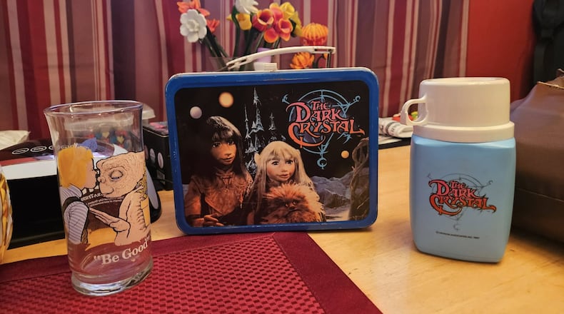 Jessica Graue's "The Dark Crystal" lunchbox and thermos. CONTRIBUTED