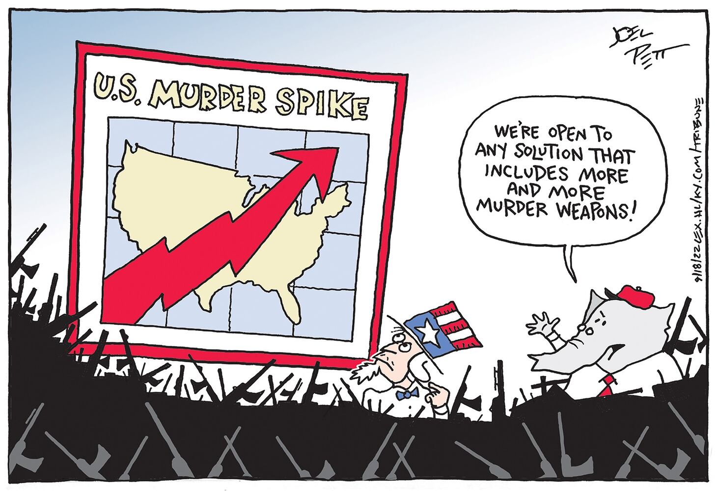 WEEK IN CARTOONS: Busing migrants, Trump, Biden and more