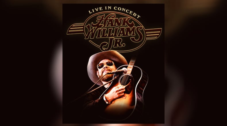 Hank Williams Jr. will perform at Wright State University's Nutter Center in July 2022. Photo submitted.