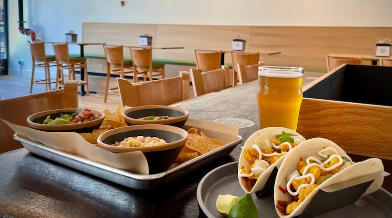 Entropy Brewing Co., a brewpub in Miamisburg featuring an indoor playground, outdoor patio and a speakeasy, is opening to the public Wednesday, July 3. NATALIE JONES/STAFF