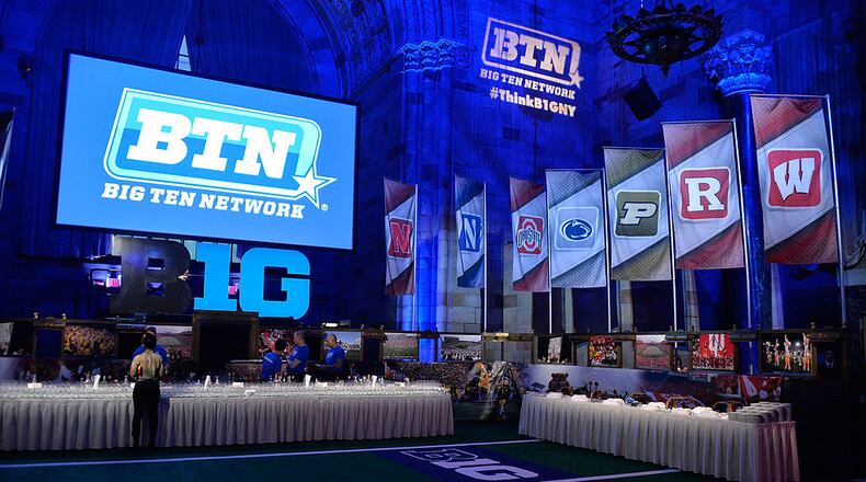 NEW YORK, NY - JUNE 26: A general view of atmosphere at The Big Ten Network Kick Off Party at Cipriani 42nd Street on June 26, 2014 in New York City. (Photo by Ben Gabbe/Getty Images for Wink Public Relations)