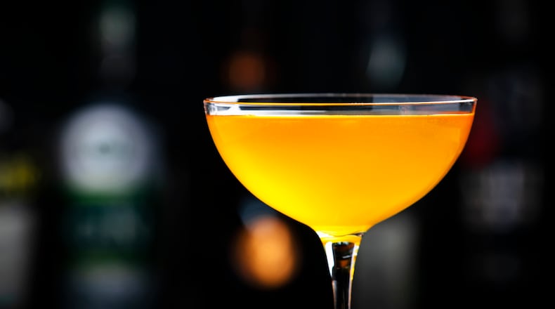 A French blonde cocktail is a golden color with mixtures of floral and fruity flavors. iSTOCK/COX
