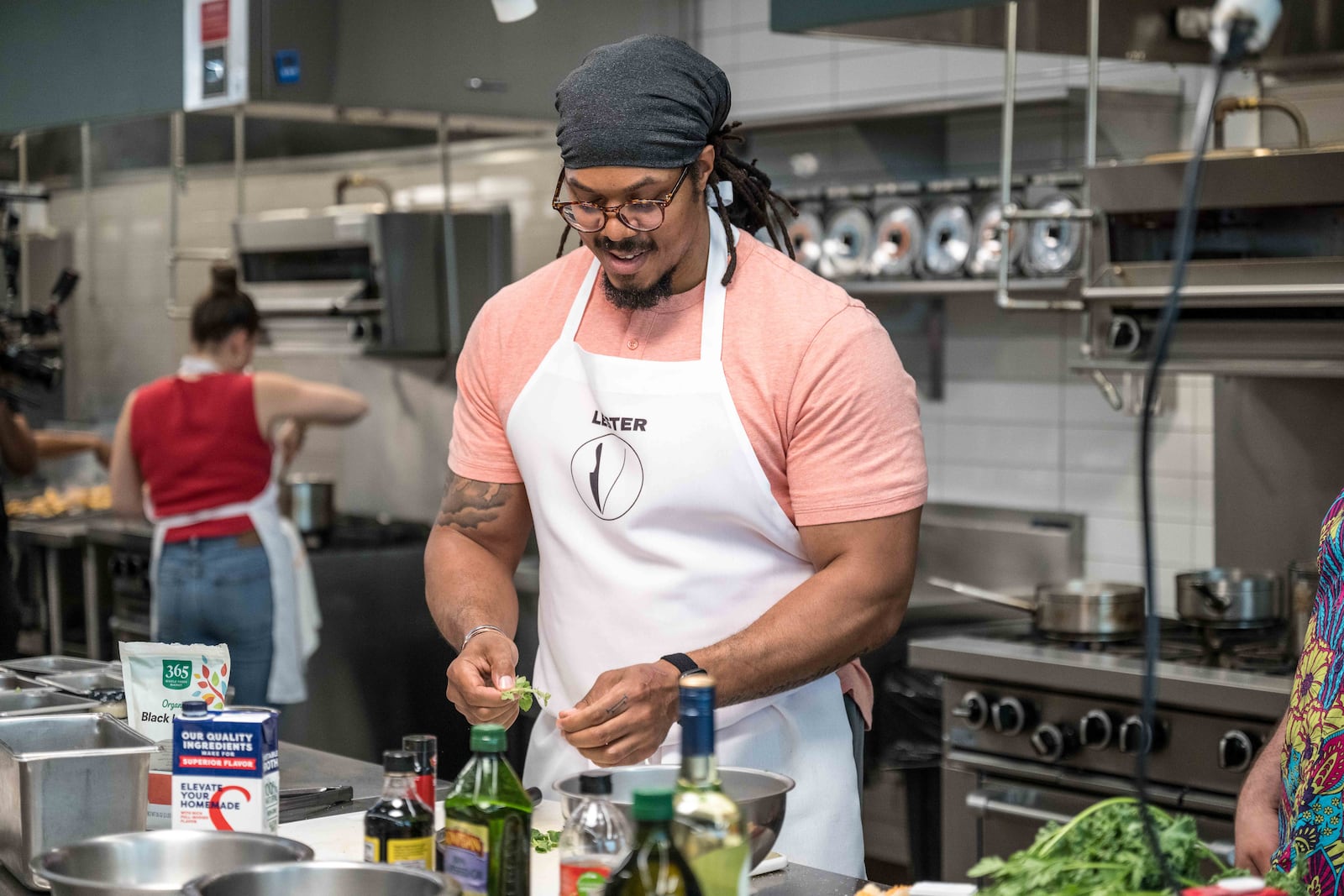 Lester Gates (pictured), who owns Invoke with his brother, Larry, at 2nd Street Market in Dayton, is one of eight contestants competing on season 2 of “Top Vegan" (CONTRIBUTED PHOTO).