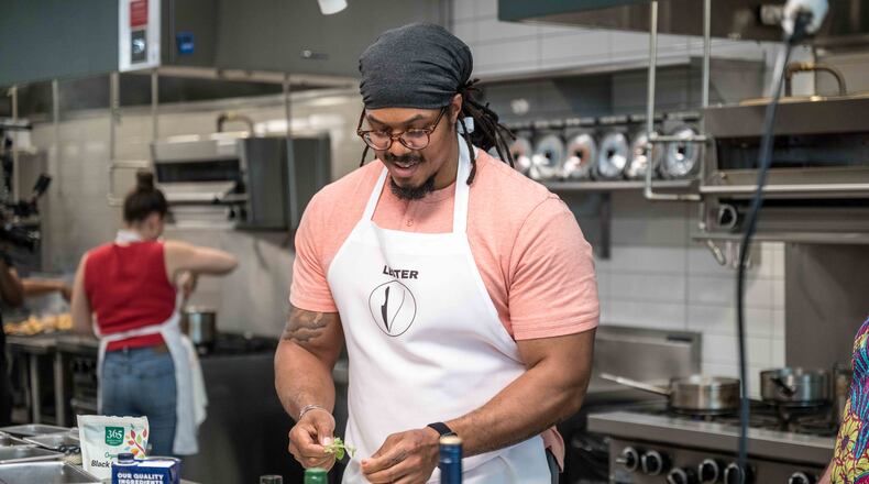 Lester Gates (pictured), who owns Invoke at 2nd Street Market with his brother, Larry, has made it to the finale of “Top Vegan" (CONTRIBUTED PHOTO).